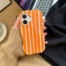 Load image into Gallery viewer, Glossy Stripes Phone Case for iPhone Wave Edges
