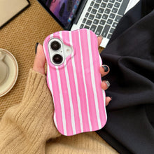 Load image into Gallery viewer, Glossy Stripes Phone Case for iPhone Wave Edges
