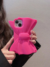 Load image into Gallery viewer, Bow Phone Case With Strap For IPhone
