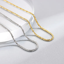 Load image into Gallery viewer, Sparkling Clear Zircon Necklace
