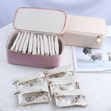 Load image into Gallery viewer, Trending jewellery box set with 12-piece travel pouch
