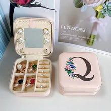 Load image into Gallery viewer, Flower Alphabet Jewellery Box
