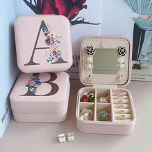 Load image into Gallery viewer, Flower Alphabet Jewellery Box

