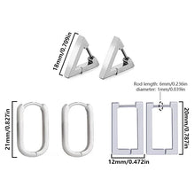 Load image into Gallery viewer, Set of 3 pairs of women&#39;s earrings
