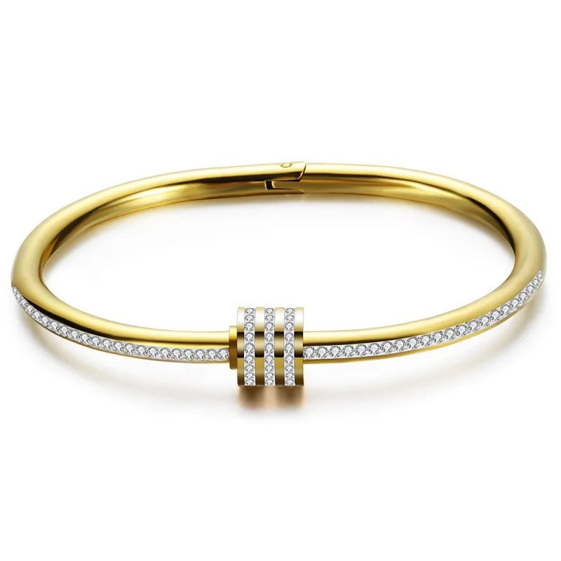 Diamanté Luxe Bangle