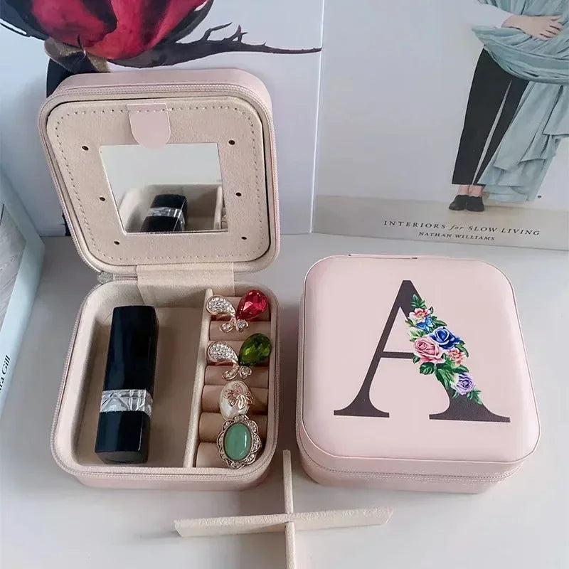 Flower Alphabet Jewellery Box