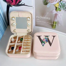 Load image into Gallery viewer, Flower Alphabet Jewellery Box
