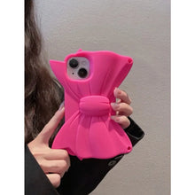 Load image into Gallery viewer, Bow Phone Case With Strap For IPhone
