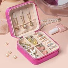 Load image into Gallery viewer, Jewellery Case Box Portable Small Travel Organiser
