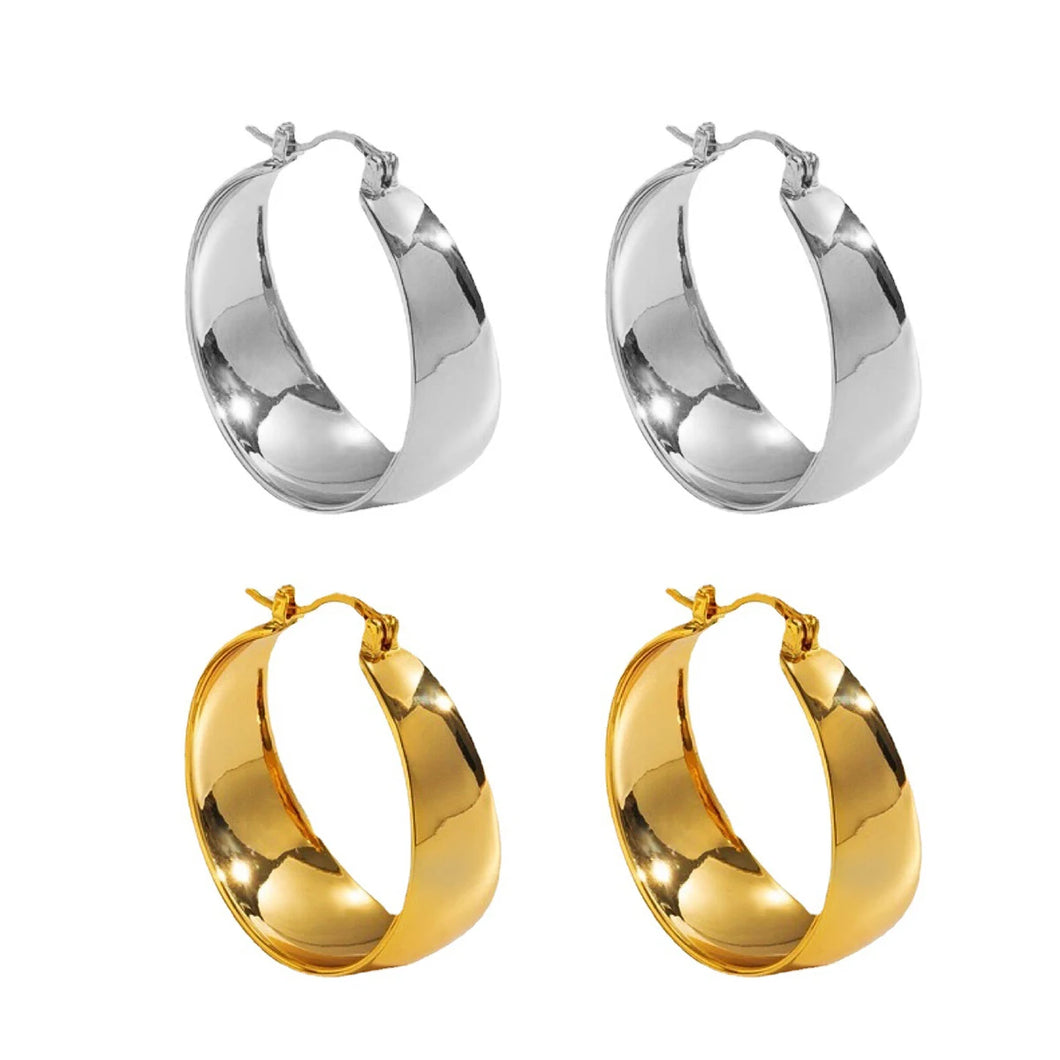 Large Hoop Earrings