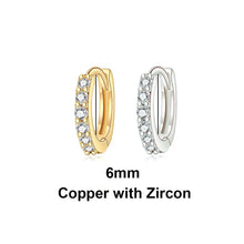 Load image into Gallery viewer, Stud Helix Tragus Lobe Hoop Earring Cartilage Ear Piercing Jewellery
