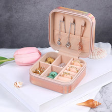 Load image into Gallery viewer, Jewellery Case Box Portable Small Travel Organiser
