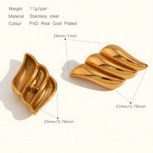 Load image into Gallery viewer, Wing Shaped Earrings

