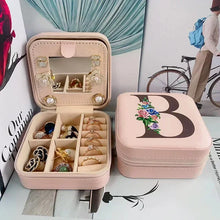 Load image into Gallery viewer, Flower Alphabet Jewellery Box
