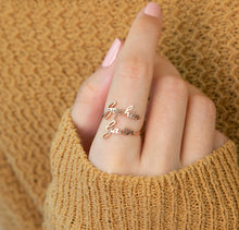 Load image into Gallery viewer, Italy Name Ring
