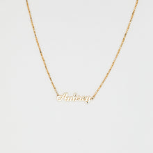 Load image into Gallery viewer, Italy Name Necklace
