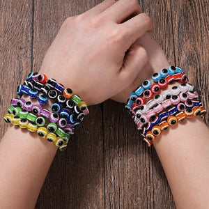 Handmade Resin Eye Bracelets