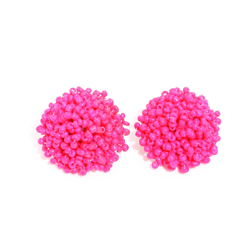 Pom Pom Earrings