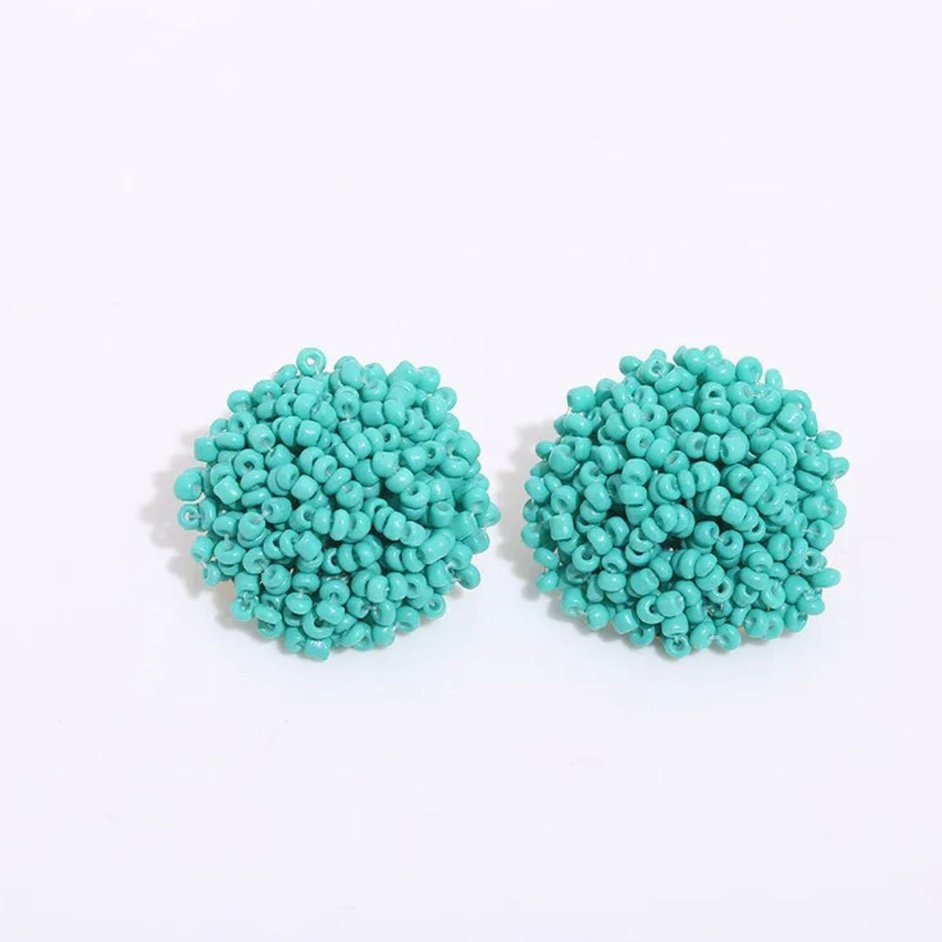 Pom Pom Earrings