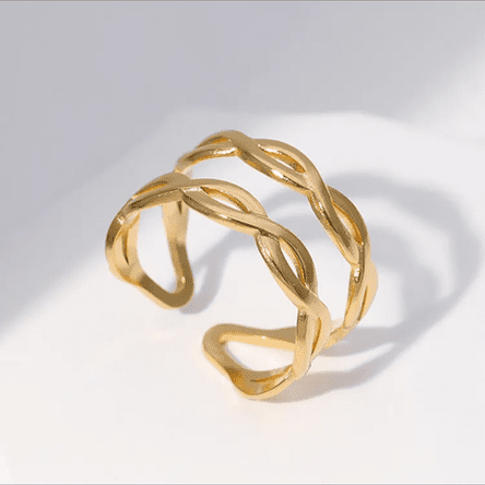 Grecian Twist Luxe Ring