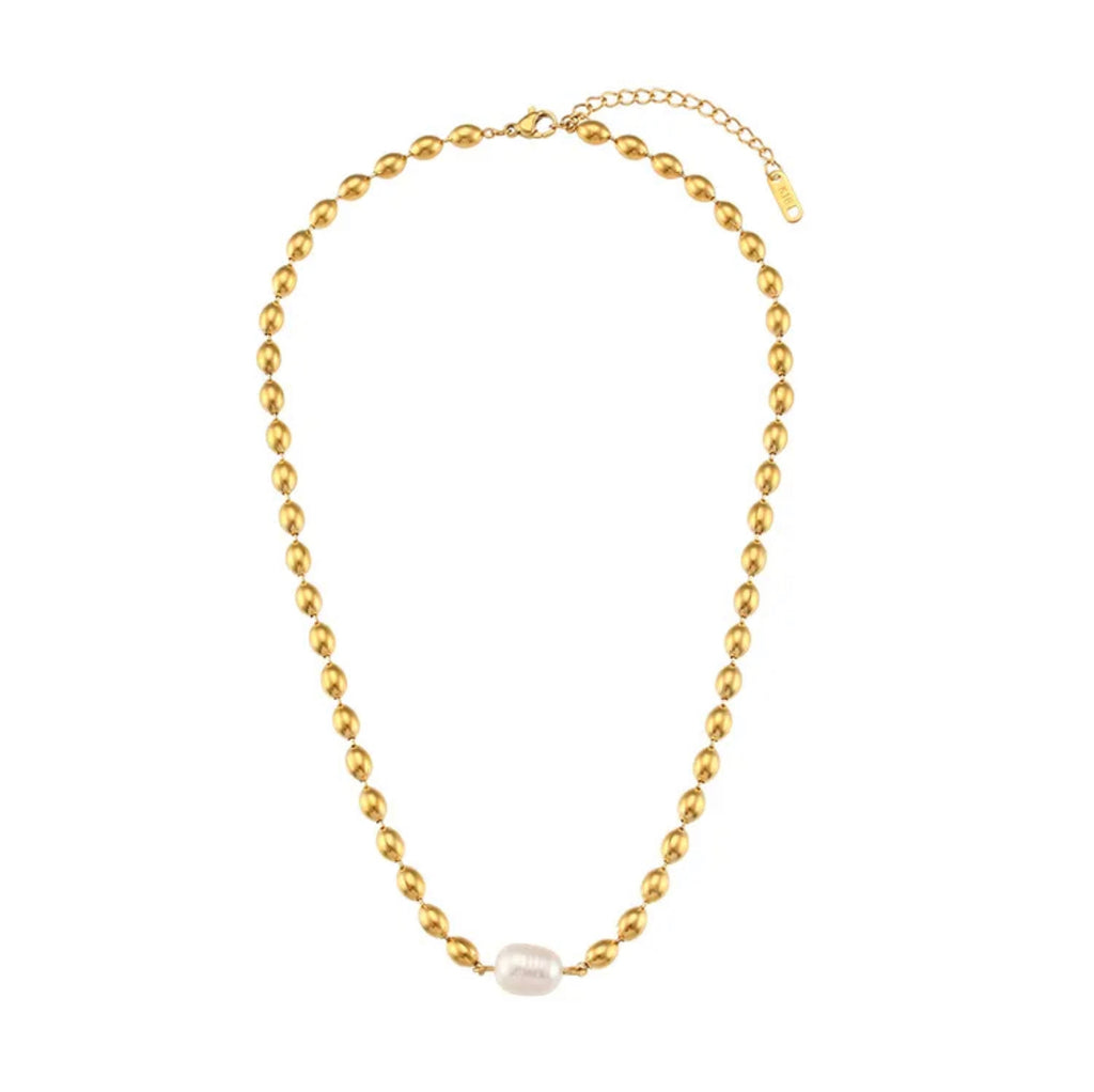 PEBBLE PEARL LUXE NECKLACE