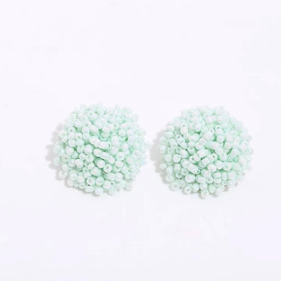 Pom Pom Earrings