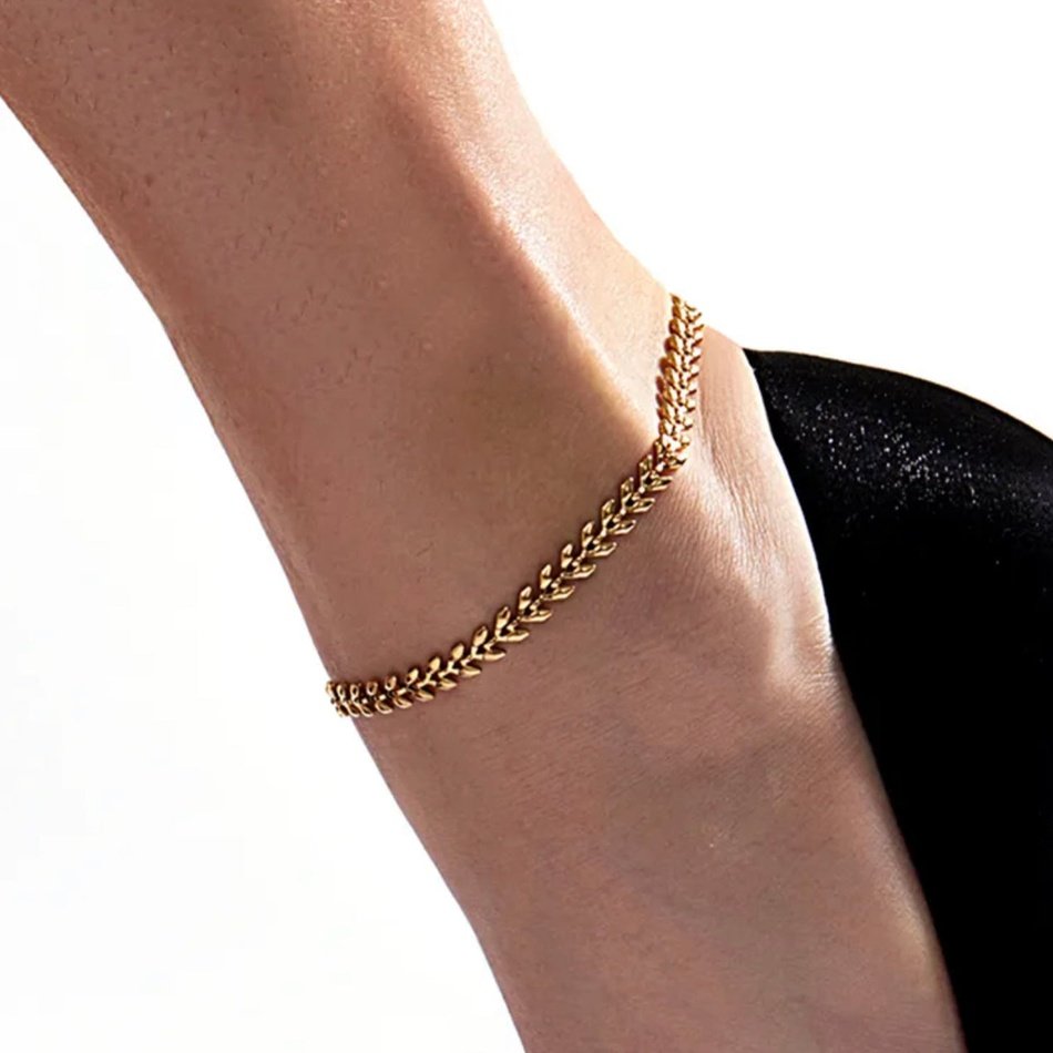 LEAF LUXE ANKLET