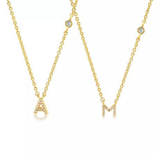 Load image into Gallery viewer, INITIAL LUXE DIAMANTÉ NECKLACE
