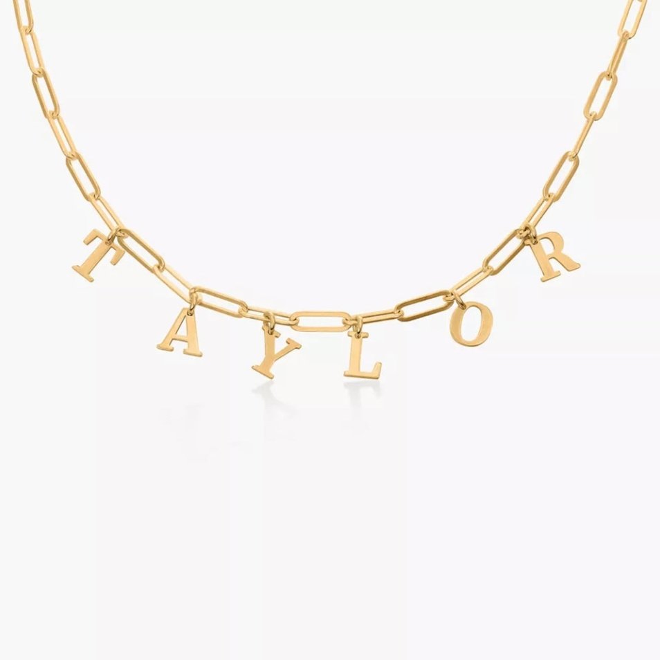 HANGING NAME LUXE NECKLACE