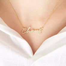 Load image into Gallery viewer, DIAMANTÉ NAME LUXE NECKLACE
