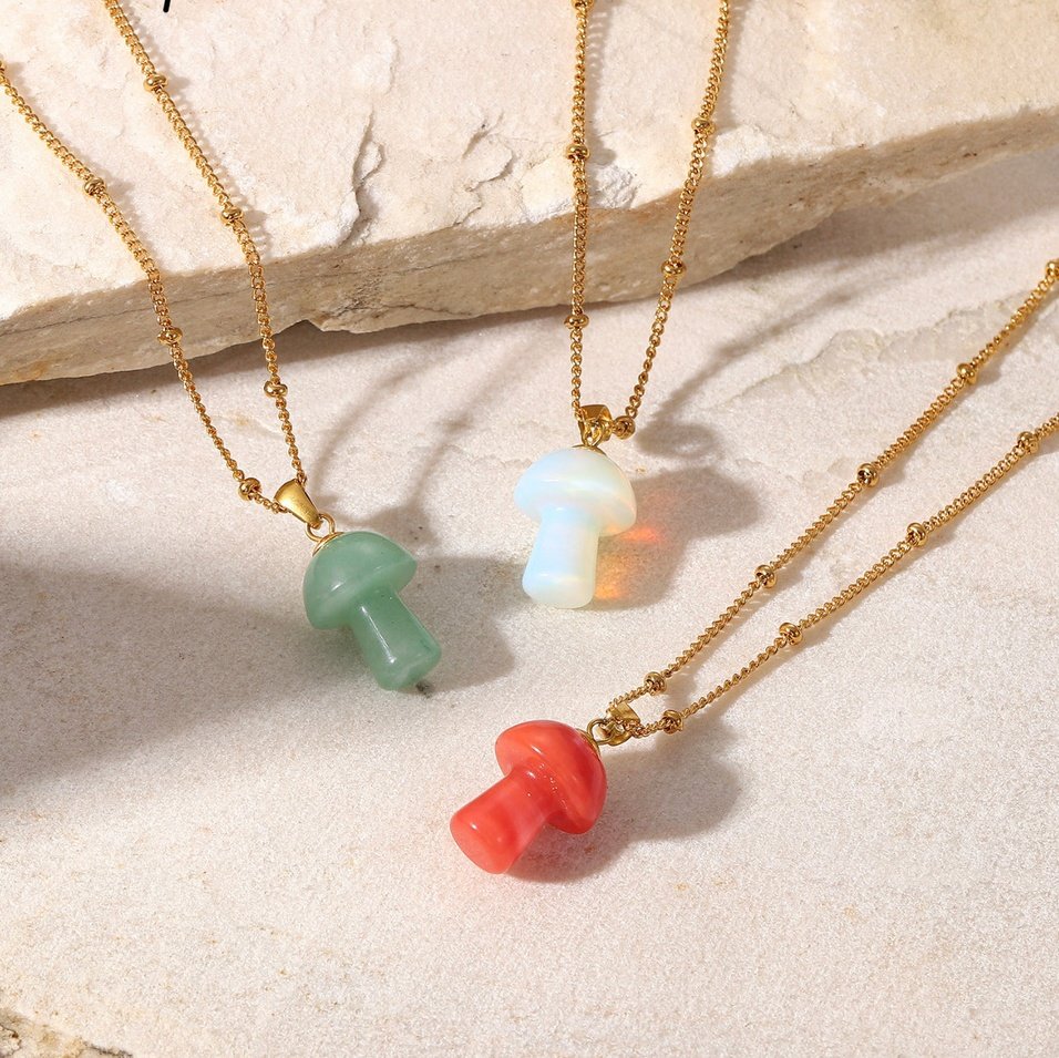 MUSHROOM LUXE NECKLACE