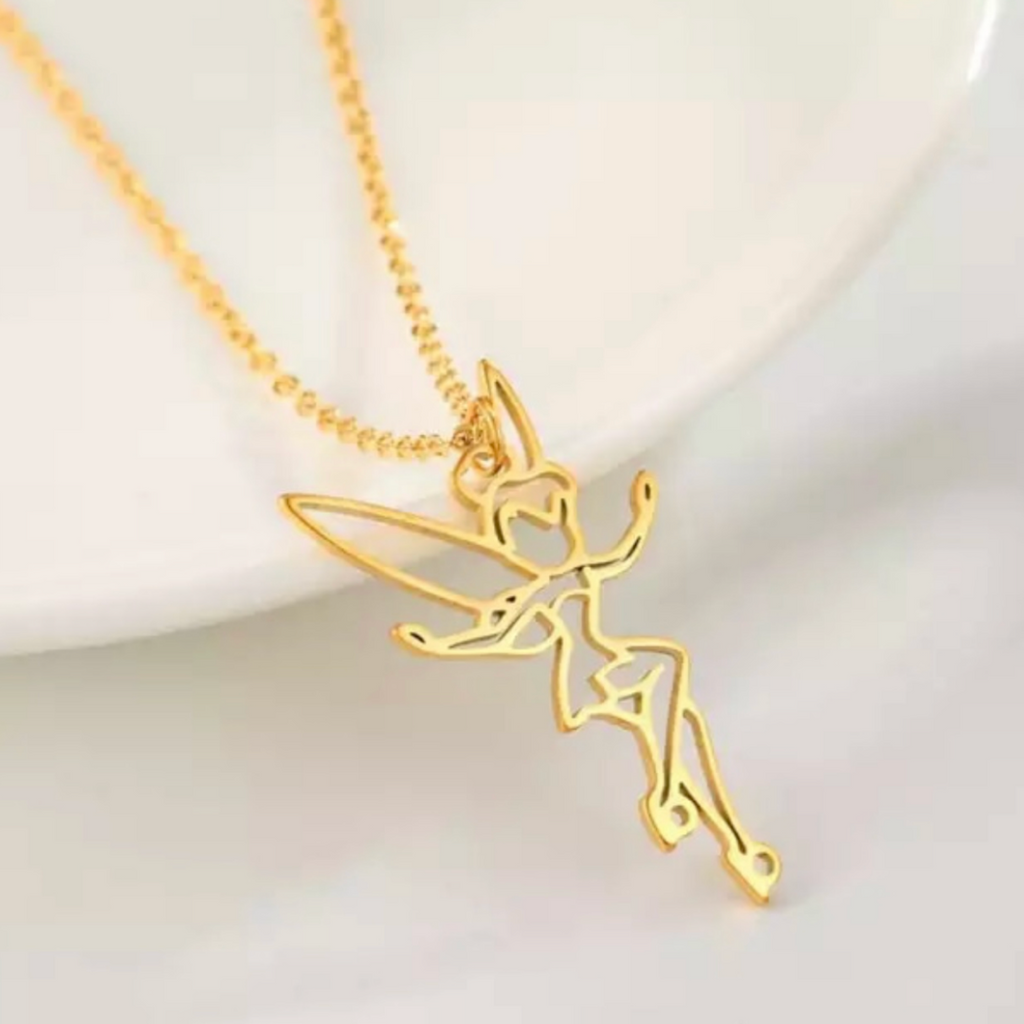 Disney Tinkerbell Standing Necklace