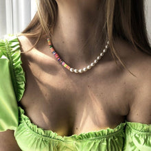 Load image into Gallery viewer, TONY PEARL BEAD NECKLACE
