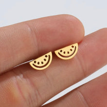 Load image into Gallery viewer, WATERMELON LUXE EARRINGS
