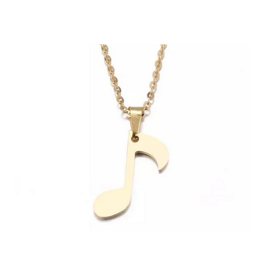 Music Note Necklace