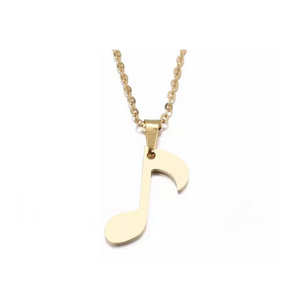 Music Note Necklace