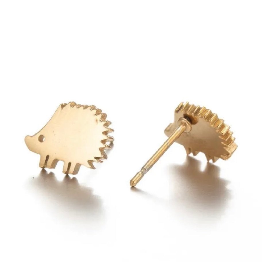 HEDGEHOG LUXE STUD EARRINGS