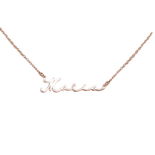 Load image into Gallery viewer, SCRIPT LUXE NAME NECKLACE
