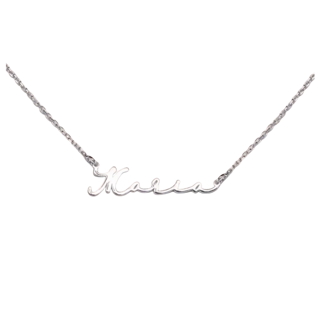 SCRIPT LUXE NAME NECKLACE