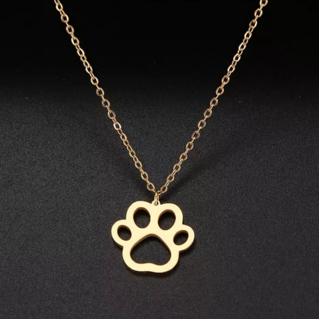 Paw Print Necklace