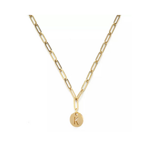 INITIAL LUXE CHOKER