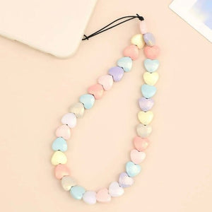CANDY HEARTS PHONE CHAIN