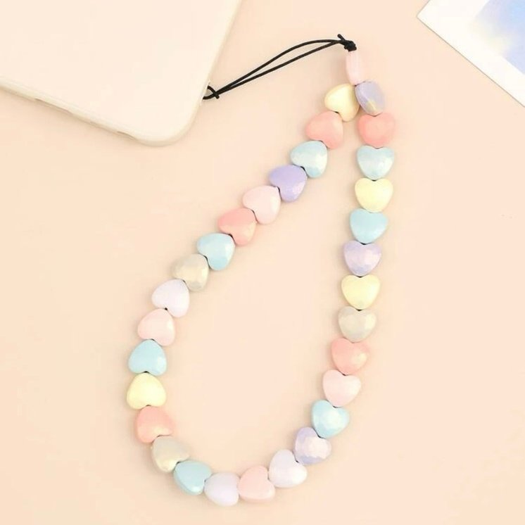 CANDY HEARTS PHONE CHAIN